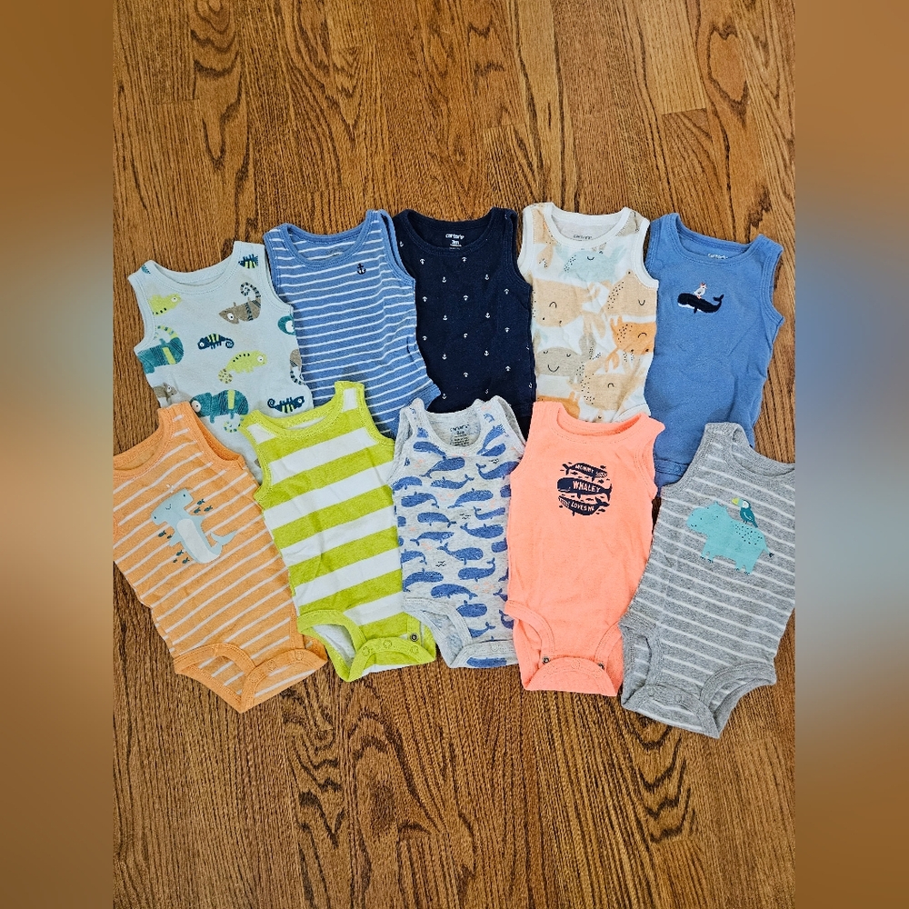 Carters 3M Tank Onsie Set